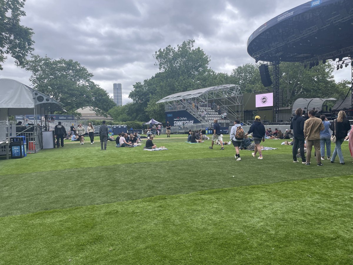 Get to Summerstage Australians — not crowded… free as