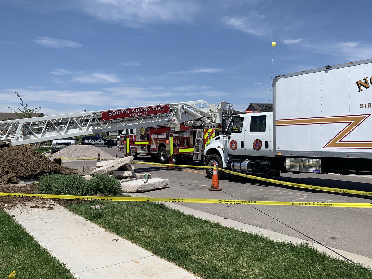 Brighton Fire is working a technical rescue on Peregrine Dr. there is at least one person trapped. Fire personnel from the north area are all working in cooperation with this rescue. We will provide more information as it becomes available.