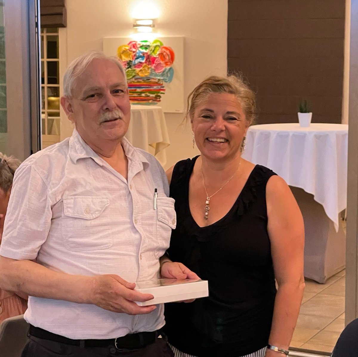 verachtertp's tweet photo. Joke Man, voorzitter ACV Limburg, dankt leden voor hun jarenlange bijdrage in het provinciaal bestuur #ACV #limburg https://t.co/oynfmEYkVM @ACVLimburg @AcvMleemans https://t.co/BkCJfAxUNH