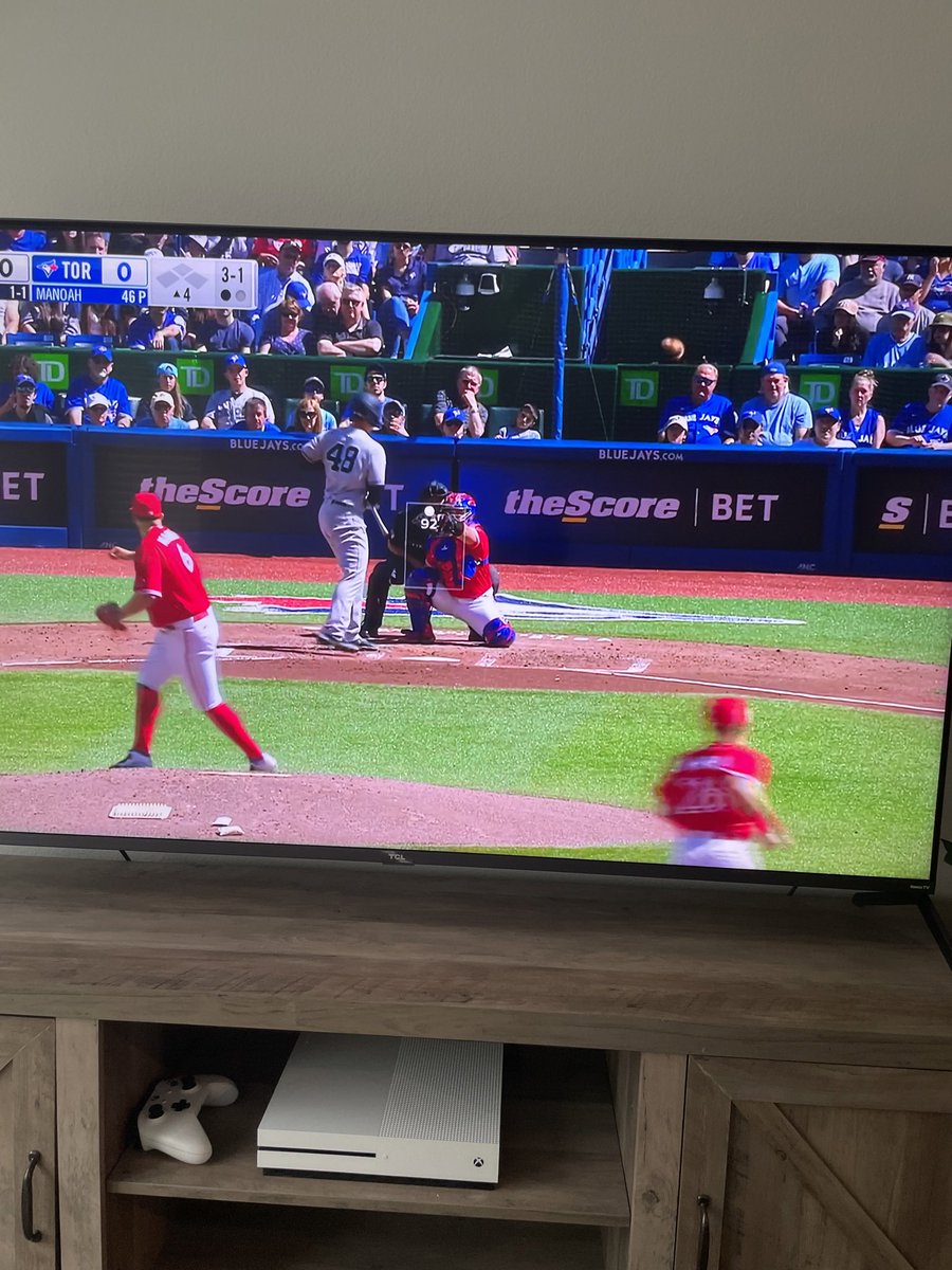 ScottsOnAir's tweet image. This pitch was called Ball 4 and this swing was called a check swing. Wtf is going on here?