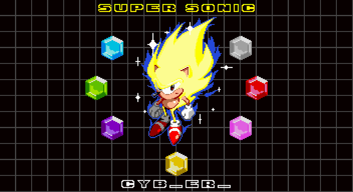  Super sonic sprites sonic 3