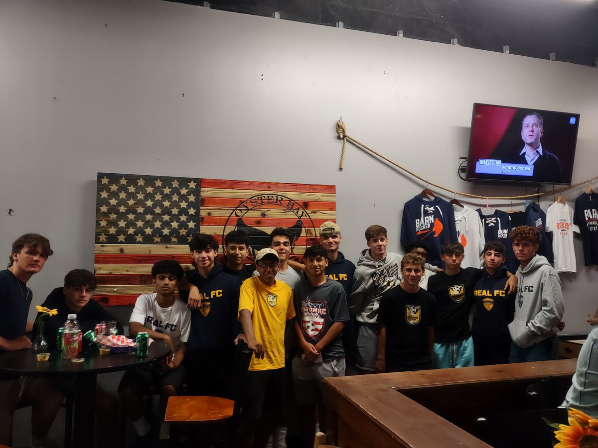 Boys at <a href="/OysterBayBrewin/">Oyster Bay Brewing</a> to support <a href="/OysterUnited/">Oyster Bay United FC</a>