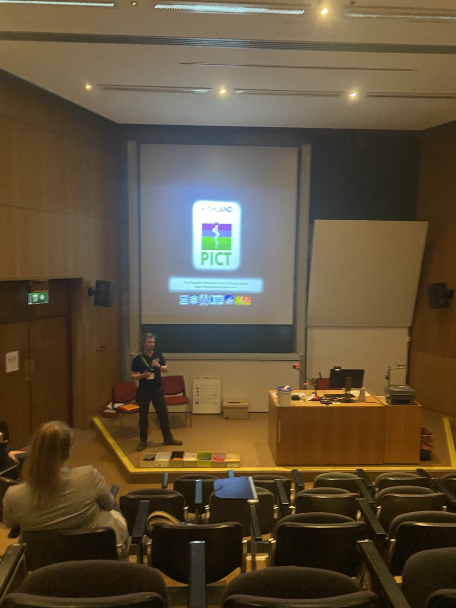 Next up ⁦<a href="/RuralWONCA2022/">WONCA World Rural Health Conference 2022</a>⁩ Gordon Smith (still standing after cycling to Limerick!)…an excellent presentation re the groundbreaking ⁦<a href="/HighlandPICT/">Highland PICT</a>⁩ team … lots of interest here from a global audience ⁦<a href="/ScotGEMStories/">ScotGEM Stories</a>⁩ ⁦<a href="/StAndMedicine/">School of Medicine</a>⁩ ⁦<a href="/NHSHighland/">NHS Highland</a>⁩