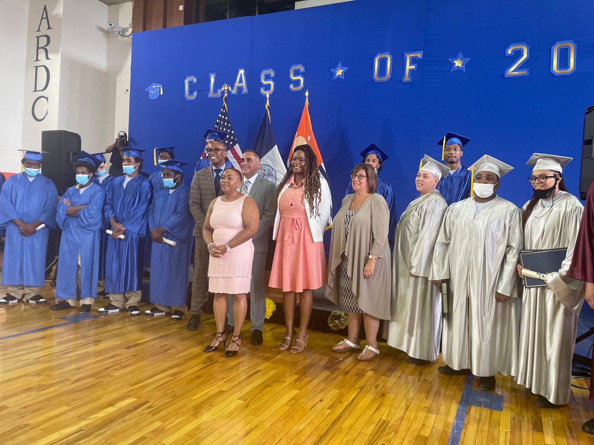 Great Celebration of EAST RIVER ACADEMY GRADUATION! @ACCESS_NYCDOE <a href="/District79NYC/">District 79</a>