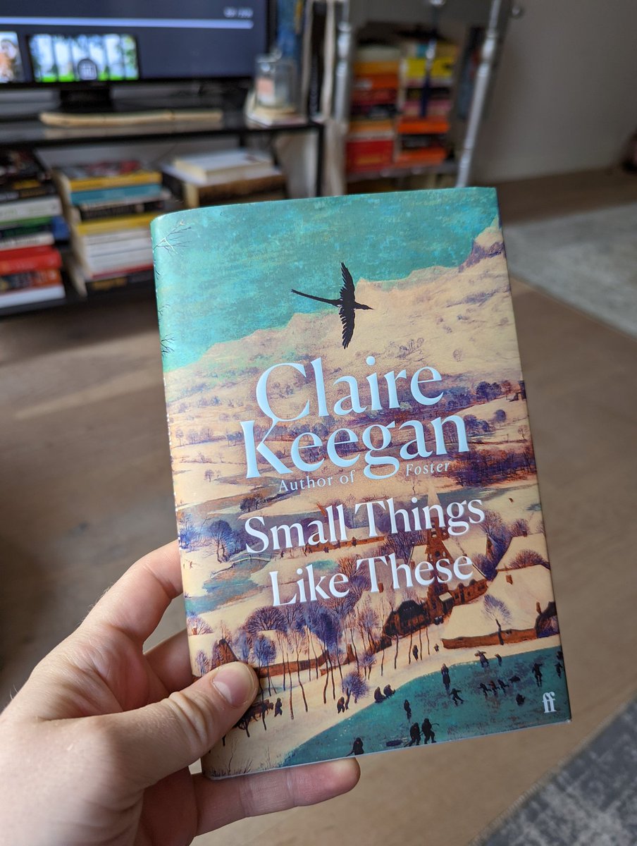 I've bought four copies of this in the last week. I wanted to share it with others but I didn't want to give up my own copy! 😅 <a href="/CKeeganFiction/">Claire Keegan</a>

It's a brilliant book that presents a stark vision of the Magdalene Laundries
