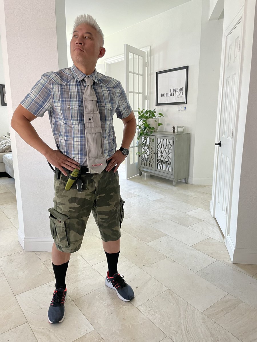 Dads: never let them tell you that you can’t wear your cargo shorts to that fancy joint on #fathersday.  <a href="/BabyRuth/">Baby Ruth</a> has you covered. The Daddy Ruth by Baby Ruth cargo tie just leveled up your dadfit game. #cl