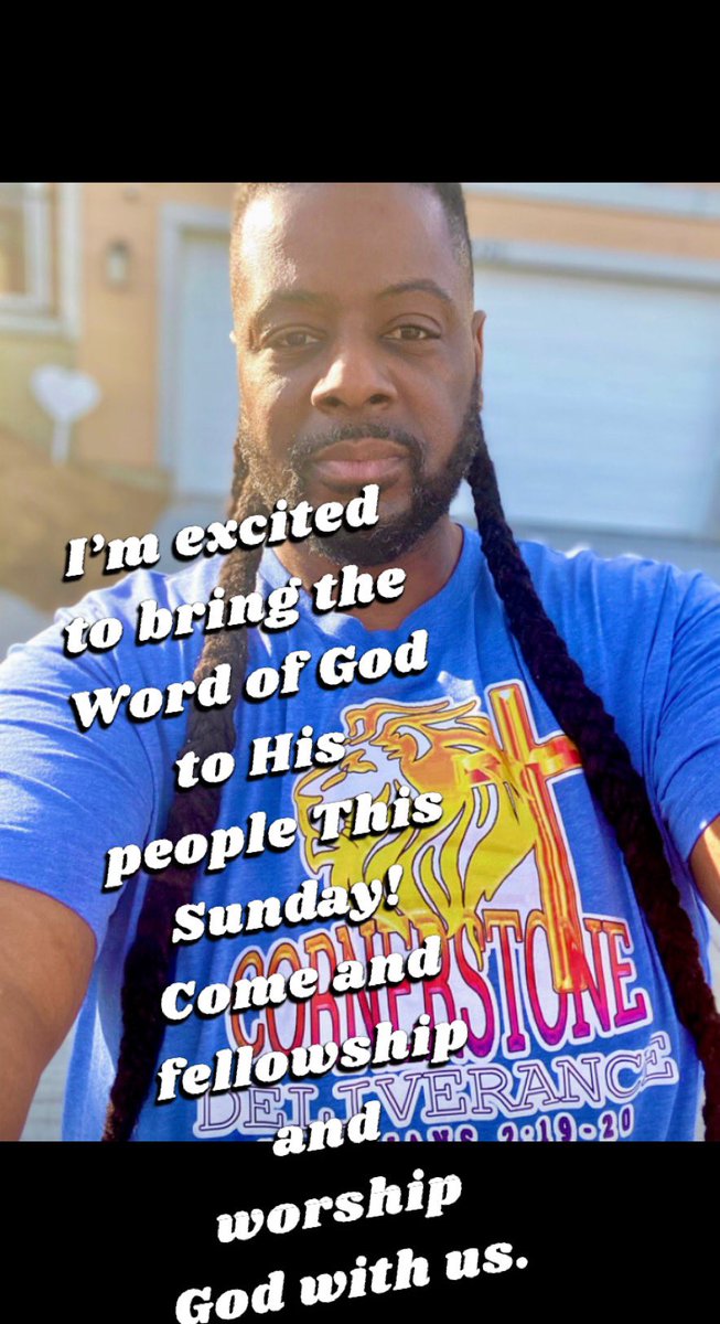 I am honored once again to bring God’s Word to His People THIS SUNDAY, at CornerStone Deliverance Church, 5830 Maple St. Omaha, Ne. !
 It’s Father’s Day, so MEN, come and Worship and fellowship with us tomorrow!