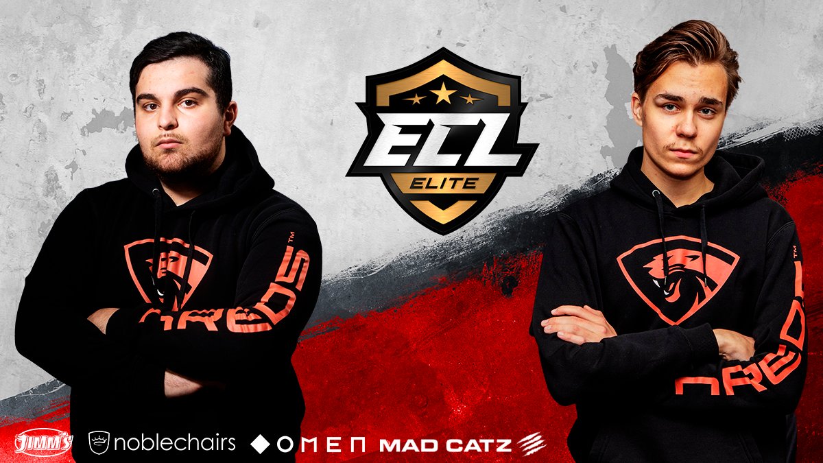 hredsofficial's tweet photo. One more hour to #ECL22Spring final day 2!
We have 2-0 lead over @sawoesports and rest of the games are played today.
Want to see it live? Head to Narinkkatori at Helsinki or grab @SportsGamerGG stream at:
📺 https://t.co/uJDifzcOe6
⏰ 20:15 EEST
#hREDS #bigbadred https://t.co/O1R70zDOZV