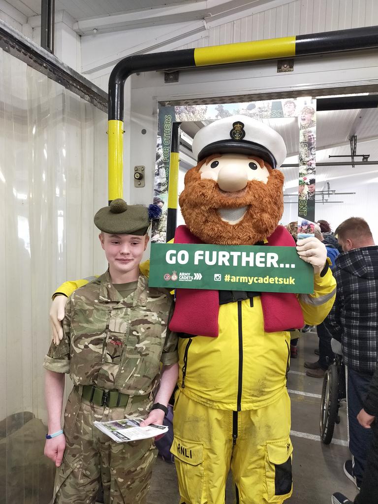 A great day had by all at the RNLI Scrabster Harbour Fayre.  

Some great community engagement by our cadets.  Wonderful to see such confidence in their interactions with the public.  You all did yourself proud...