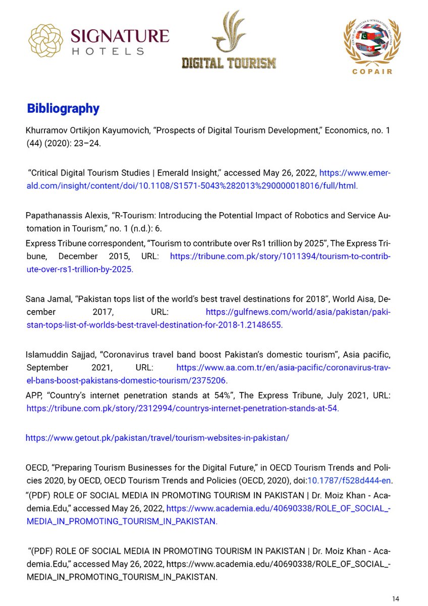 Digitaltourism3's tweet photo. Digital Tourism; Revolutionizing tourism industry in Pakistan  
@COPAIROfficial @signaturehtl @TDCPOfficial #tourism #Digital #Innovation https://t.co/Zp9HQJkNyD