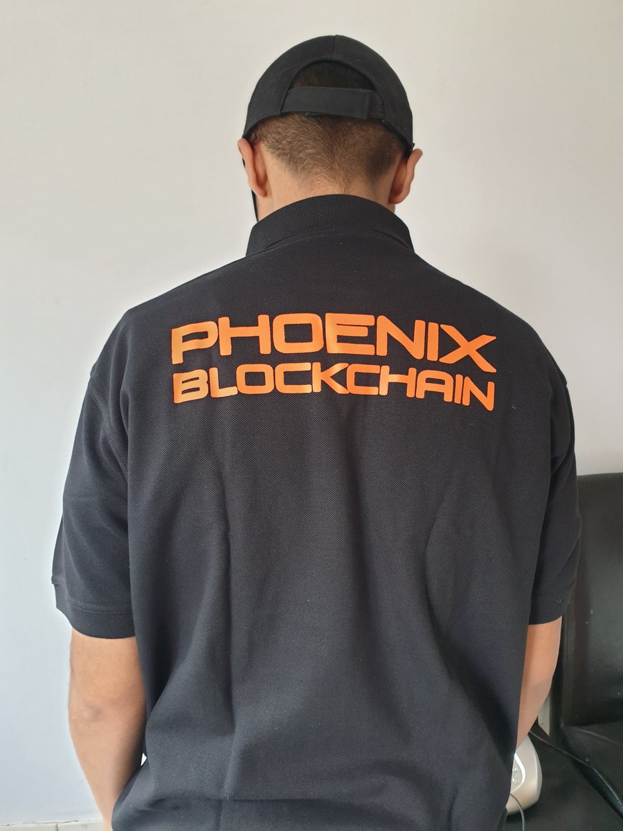 moochein's tweet photo. Ok now this was a MASSIVE surprise! Thank you @phoenixblockchn for this lovely gift! I won a cap but they sent me a t-shirt also!!

My son will be rocking this in the UK!

He didn't even let me iron it! 🤣
Kids these days! Lol

@CobaltLend @ParadoxRealms
#Giveaways #WeBurnWeRise https://t.co/wYVeuVnKIv