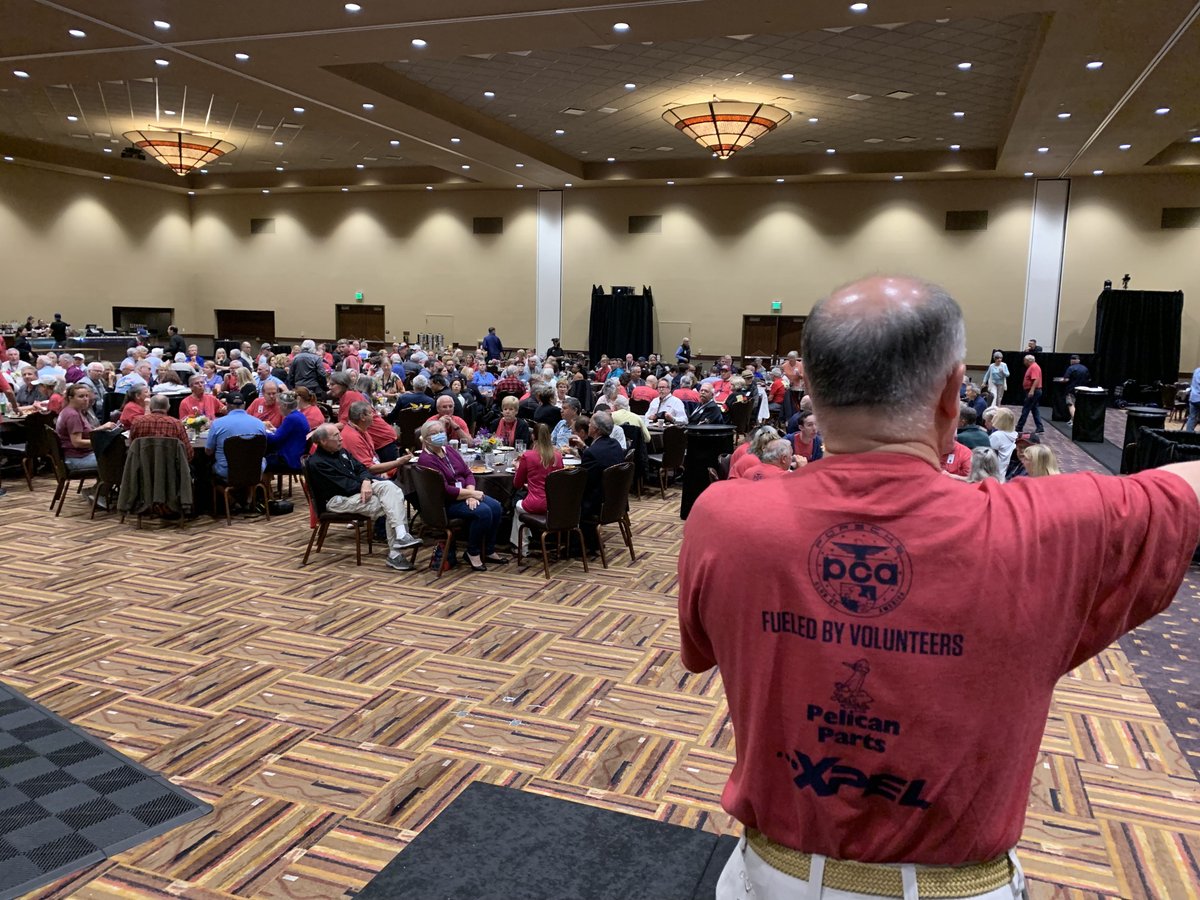 PCA is #fueledbyvolunteers!  #PorscheParade had 731 Volunteers who worked an estimated 13,436 hours!  Thank you to our Volunteers!

#PorscheClubofAmerica