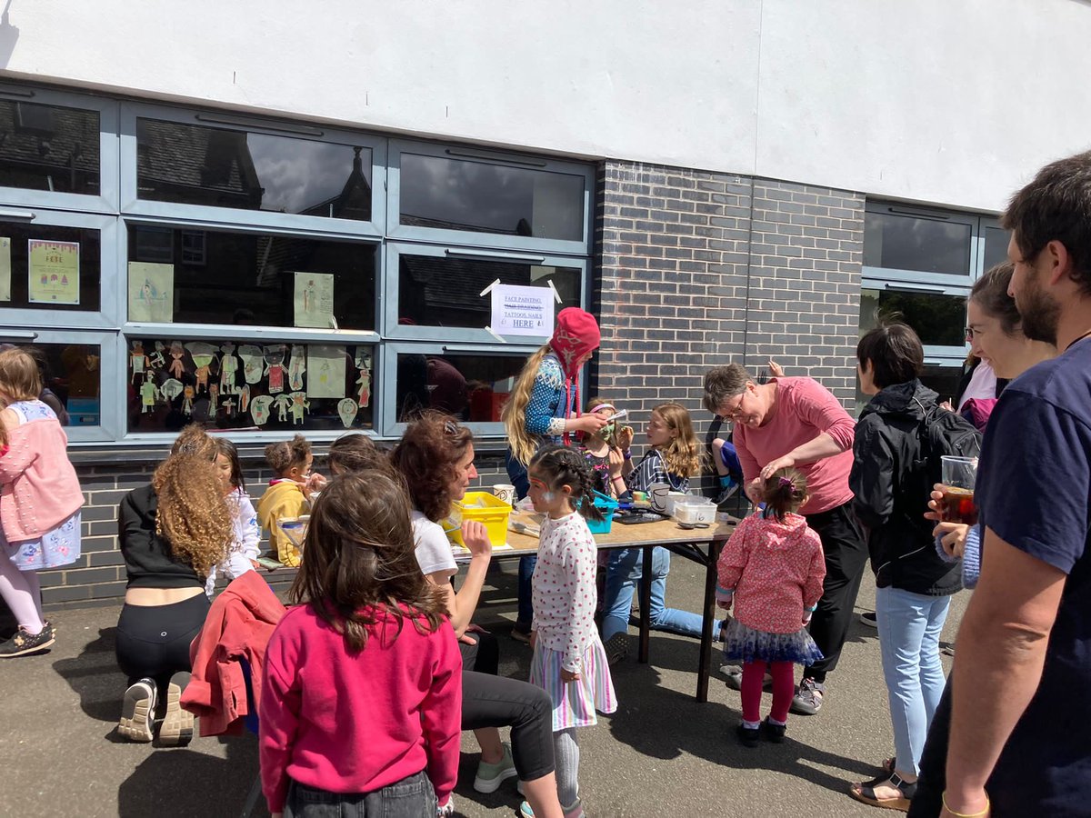 EdinPta's tweet photo. Absolutely delighted to have had our first Summer Faire since 2019 today! So lovely to see so many of our children and families in the playground today, having fun and raising funds for our school 😊 https://t.co/HP2CGN2P3o