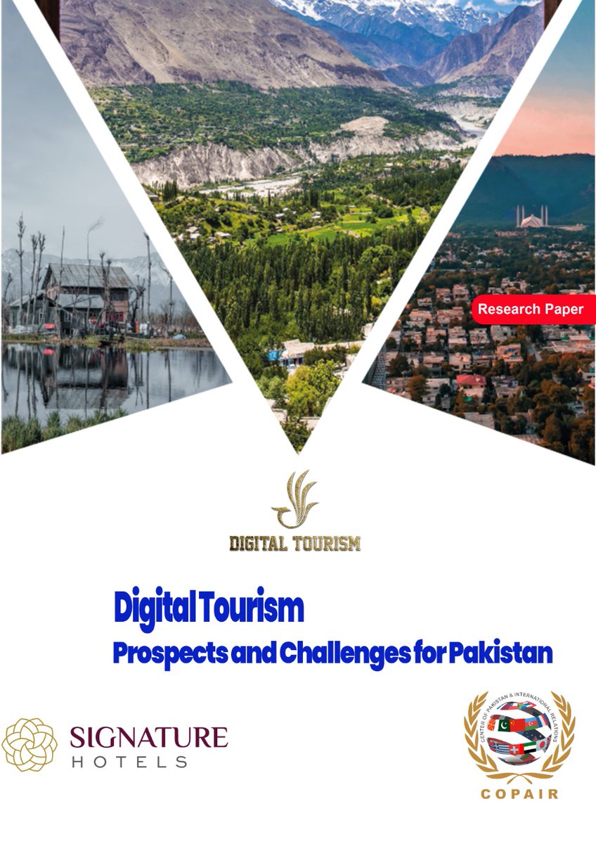 Digitaltourism3's tweet photo. Digital Tourism; Revolutionizing tourism industry in Pakistan  
@COPAIROfficial @signaturehtl @TDCPOfficial #tourism #Digital #Innovation https://t.co/fvjuGKRr1X