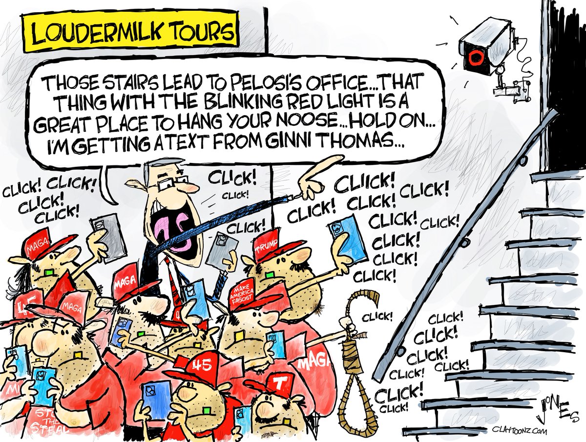 claytoonz's tweet photo. Maybe next time just put arrow stickers on the floors to help guide your white nationalist terrorists to their targets. @RepLoudermilk @AOC @RepSherrill
#Jan6thHearings #Loudermilk #CapitolTour #TerrorTours #ToursForTerrorists #Trump #TrumpInsurrection #TrumpCoupAttempt #Coup https://t.co/yA4KjNUPdu