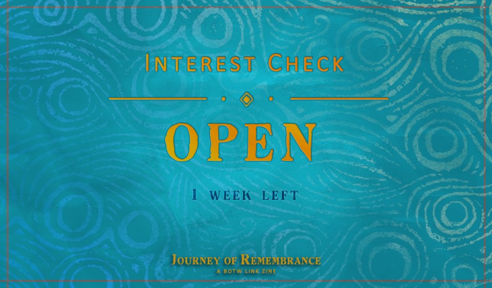 Journey of Remembrance Zine tweet media