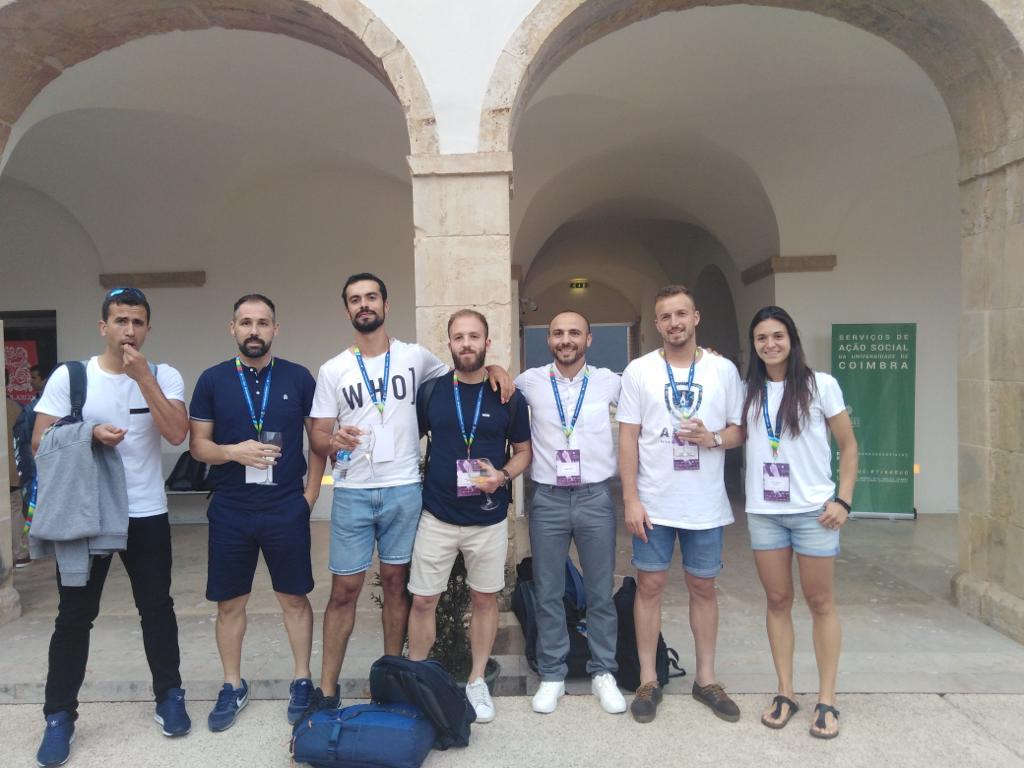 ACAFYDEX's tweet image. Esta semana, los compañeros @tgarciacalvo @DiazGarciaJesus @13_JoseCarlos y #Hadi se han desplazado hasta #Coimbra para asistir al @wcss2022 y disfrutar de fútbol y ciencia. 📊⚽

Gracias a la @UnivdeCoimbra por la buena organización del evento, ha sido un placer. 🔝🇵🇹