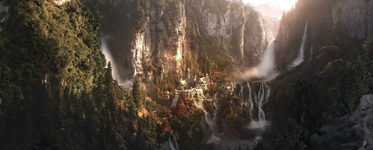 myelessar's tweet image. if you could only visit one of these places in middle-earth where would you go?