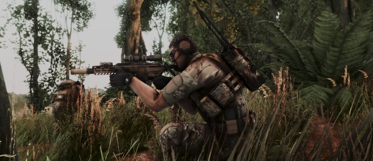 g_copenhagen's tweet photo. Operators from 114 out for a little trophy hunting somewhere in Africa. #Arma3 https://t.co/jfBjfLnIoD