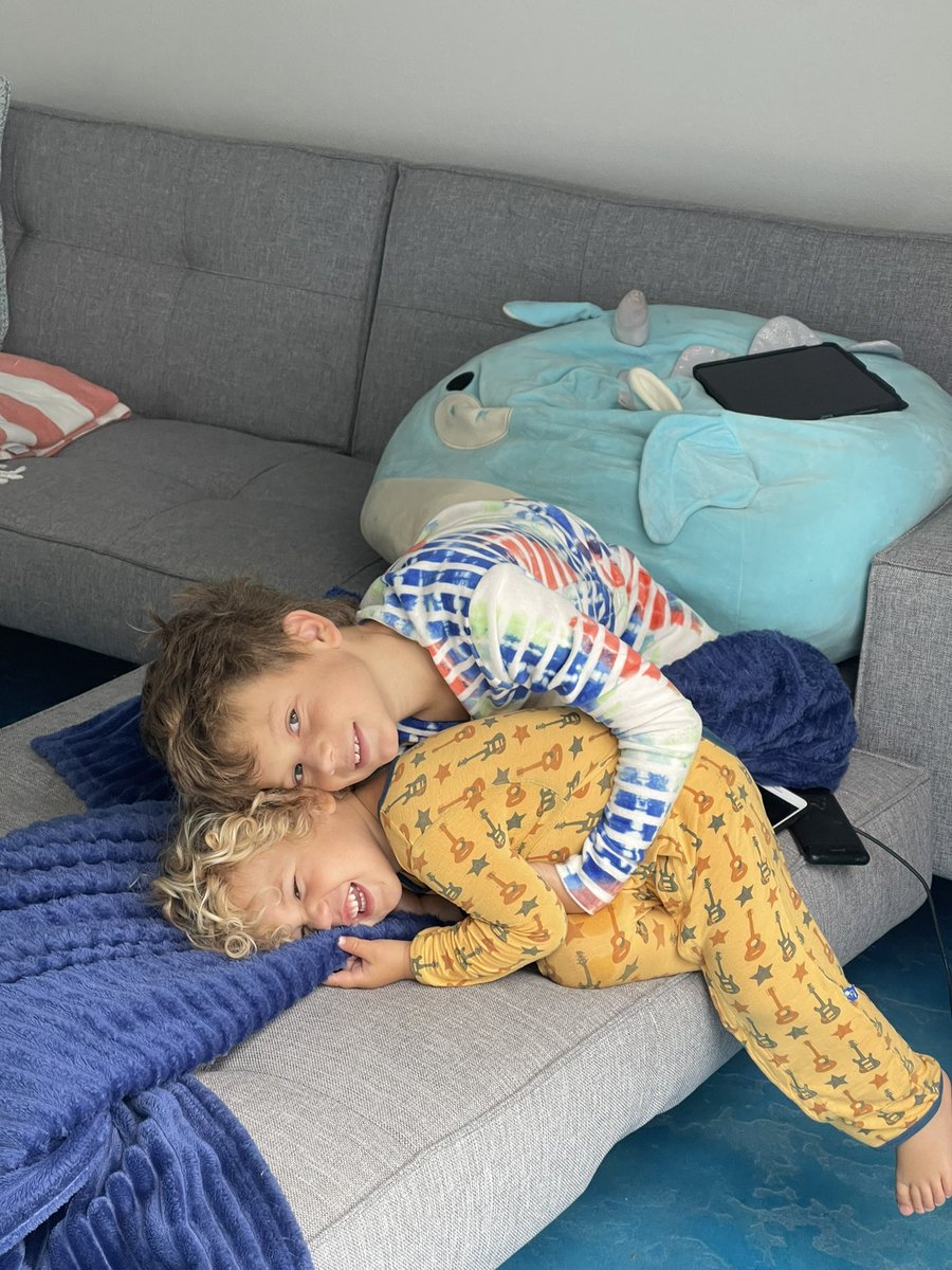 SeaSickMutant's tweet photo. When two out of ur three kids get stuck in #campcovid but have good spirits … #sendbooze https://t.co/000IOoffRx
