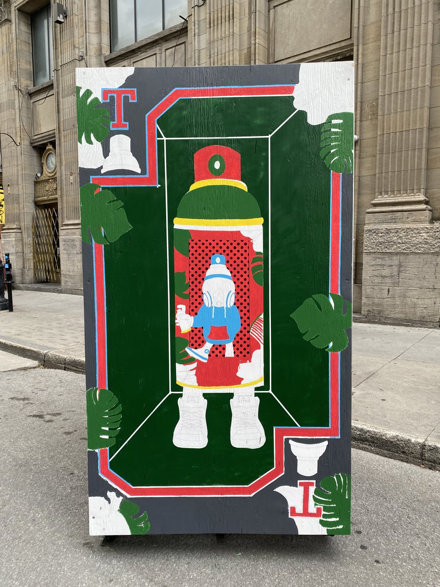 Gm gmmmmm! Got 2 more days to finish up the @taggerzNFT at Mural Fest! Here’s where I’m at so far: