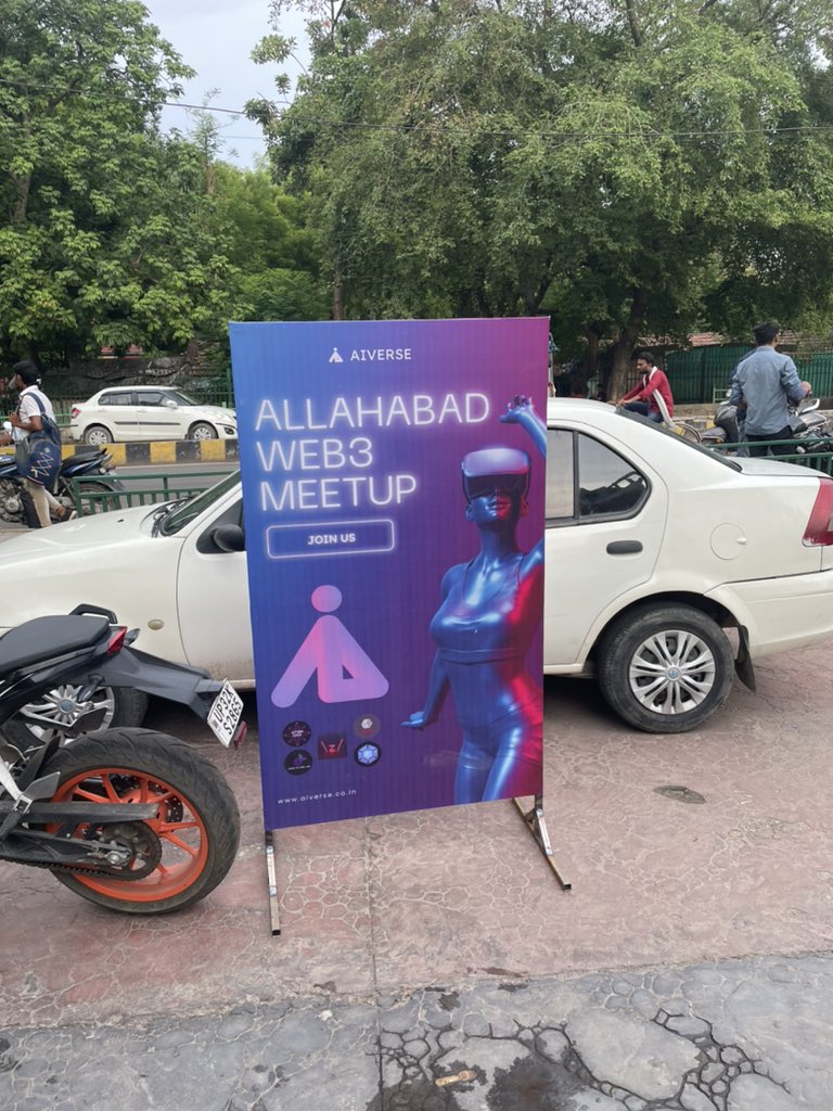 vivekraman01's tweet photo. @AIVerse_Dai  Thanks for arranging Web3 meet up .Prayagraj is full of talented Web3 startup #web3community #webmeetup #allahabad https://t.co/CJpQuZDk2Y