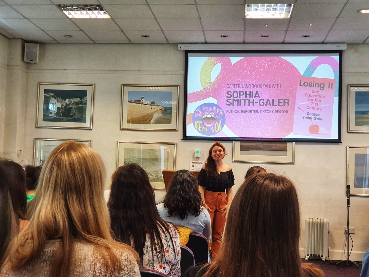 Sophia Smith Galer (@sophiasgaler) on Twitter photo was very fun talking at <a href="/StMarysOfficial/">St Mary's College</a> Durham this weekend 🥰 6 years ago I was in this hall getting ready to play Rizzo in Grease 🤪 was very fun talking at <a href="/StMarysOfficial/">St Mary's College</a> Durham this weekend 🥰 6 years ago I was in this hall getting ready to play Rizzo in Grease 🤪
