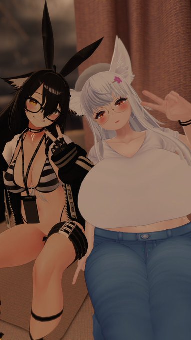 ROUSIさんと～ ROUSIさんの笑顔好き

この体格差…( 