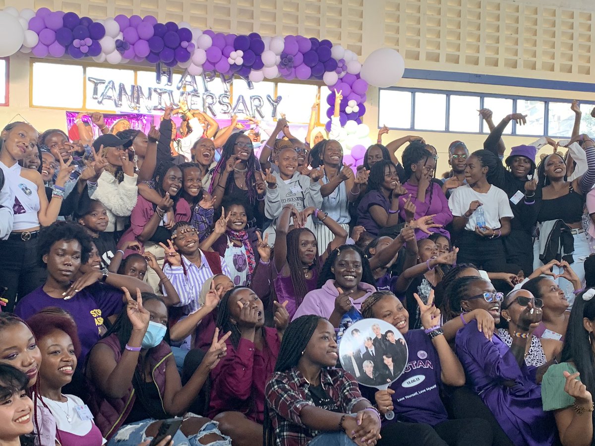leyana50's tweet photo. We celebrated the 9th anniversary of @bts_bighit today in Kenya 🇰🇪 
#kenyanbtsarmy #BTSARMY #BTS9thAnniversary #bts #nairobi https://t.co/0vGbKZxJGS