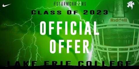 Thankful to receive an offer from Lake Erie College <a href="/CoachVThompson/">Vance Thompson</a>