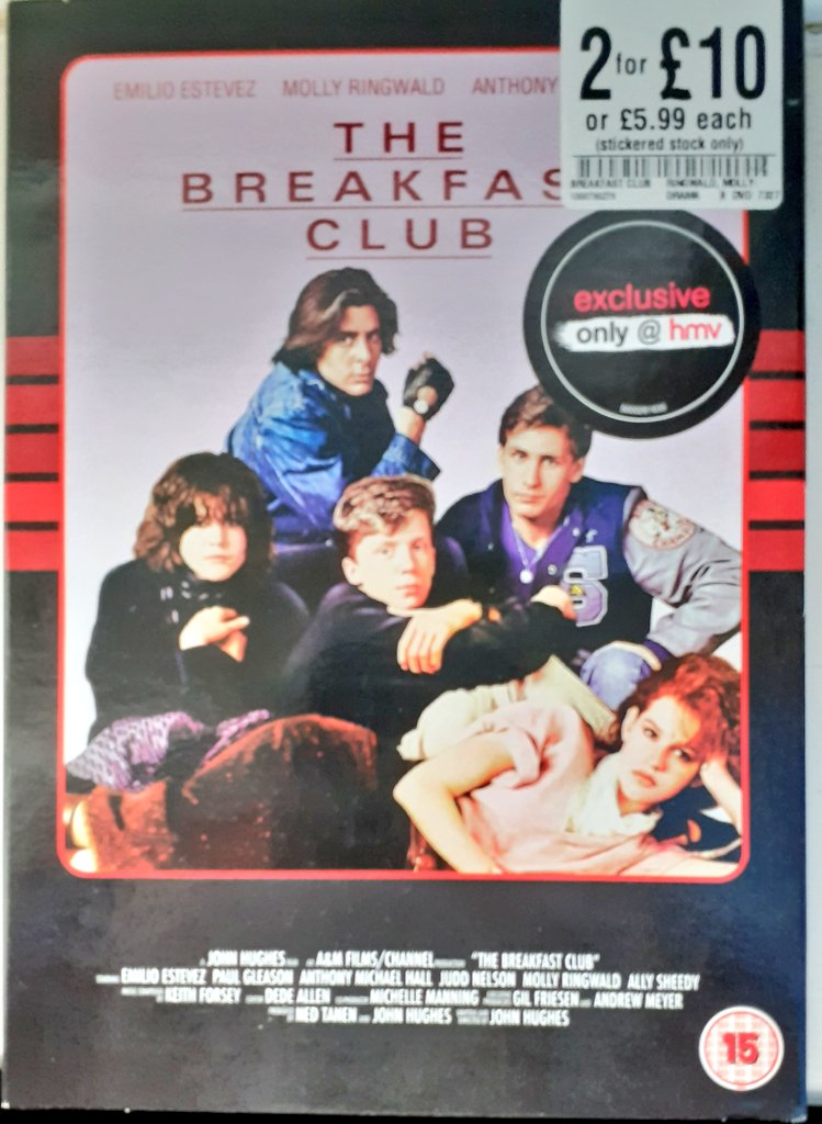 Bought this from <a href="/hmvIpswich/">hmv Ipswich</a> today. 
I've never seen it.
#NowWatching #80smovies
