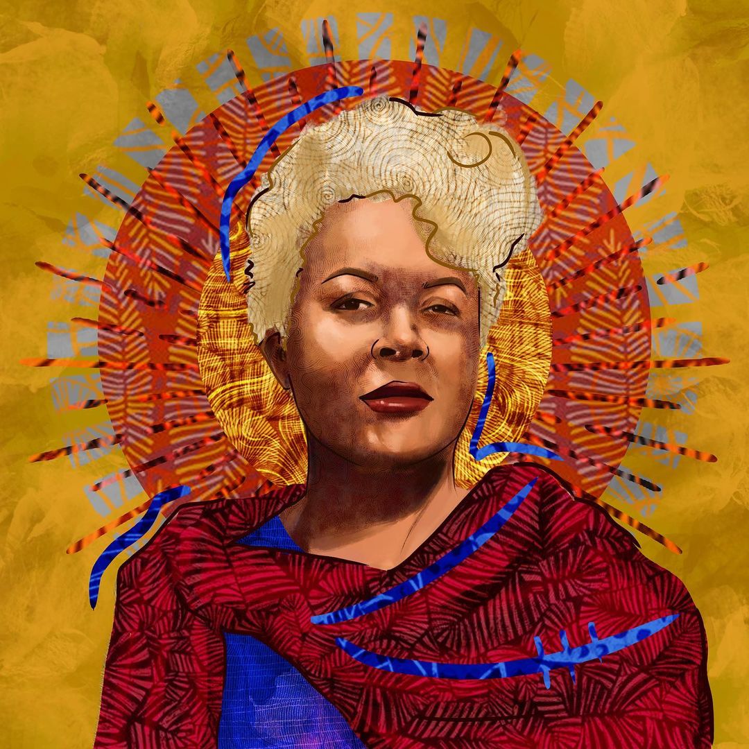 New_Comma's tweet photo. In 2020, @NakiNarh had the "honour of creating six portraits of amazing revolutionary individuals nominated by creatives, journalists and for the @MuseumofColour  in the 'Respect Due' virtual exhibition".

Check out the full project via NewComma 👇🏿
https://t.co/3D7lTxM1v7 https://t.co/t1A1QgSADR
