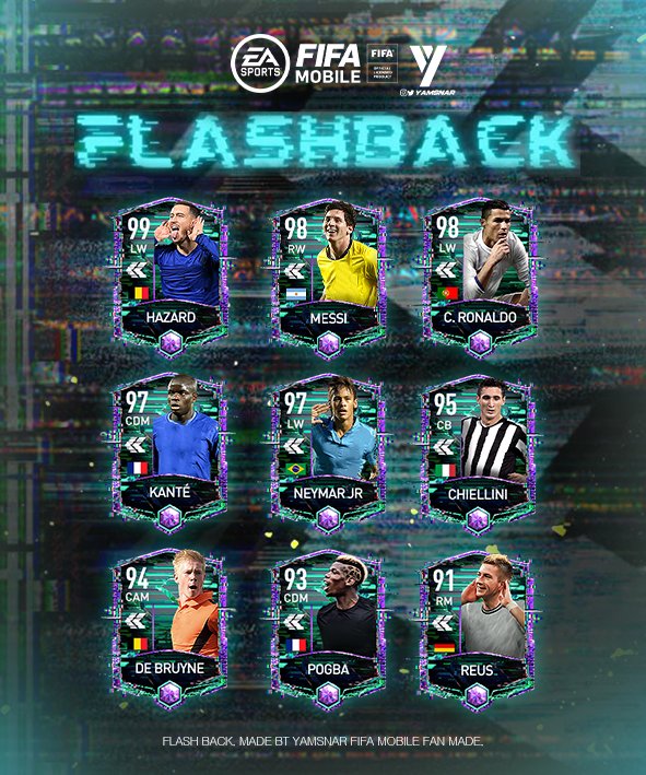 JOGO DA GALERIA, FLASHBACK - FIFA MOBILE 21