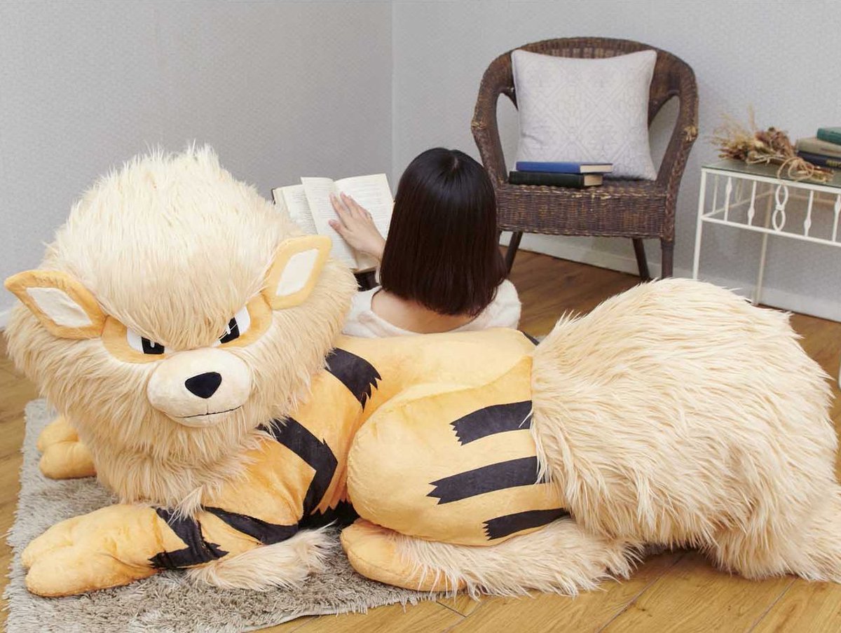 Wario64's tweet photo. Arcanine Poké Plush - 59 Inches available at Pokemon Center ($449.99) https://t.co/MJJkQv8hmZ https://t.co/4gkZ2Dhyak