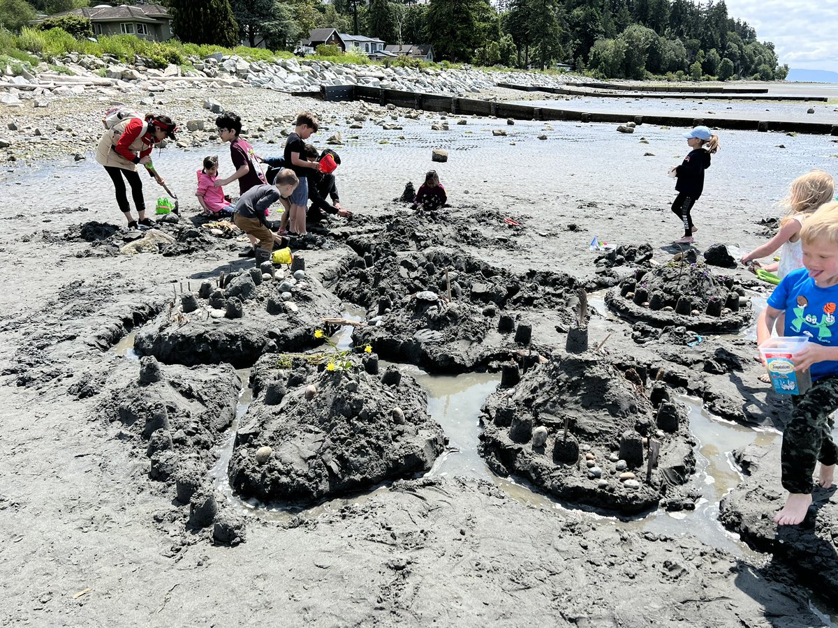 Another year almost over, another amazing trip to the beach. #sandcastles #teamwork <a href="/MaddaughSD36/">Maddaugh Elementary</a> <a href="/Surrey_Schools/">Surrey Schools</a>