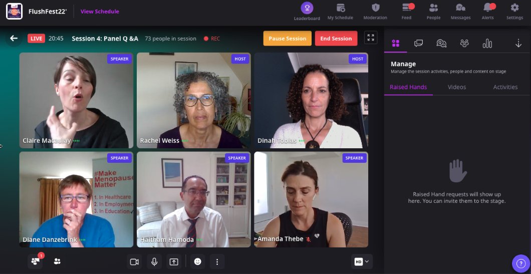 Blooming Menopause - creating inclusive workplaces tweet media