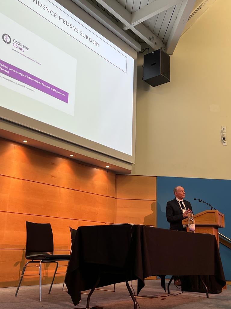 Delighted to have the opportunity to speak at the Scottish Glaucoma Club meeting - fabulous meeting and great to see everyone one face to face again