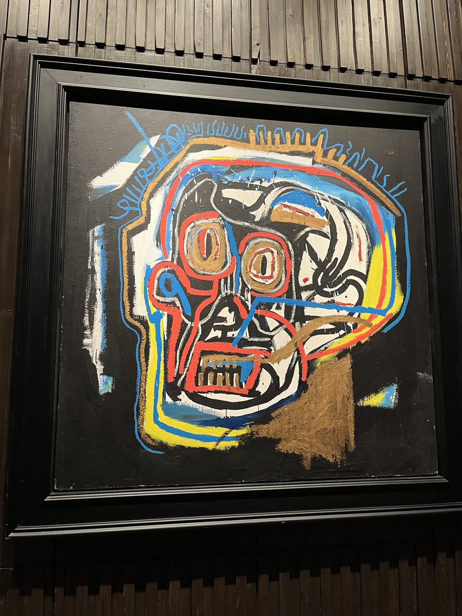 Beautiful Meaningful Relevant more now than ever. <a href="/KingPleasureMC/">King Pleasure</a> <a href="/artistbasquiat/">Jean-Michel Basquiat</a> #jeanmichelbasquiat