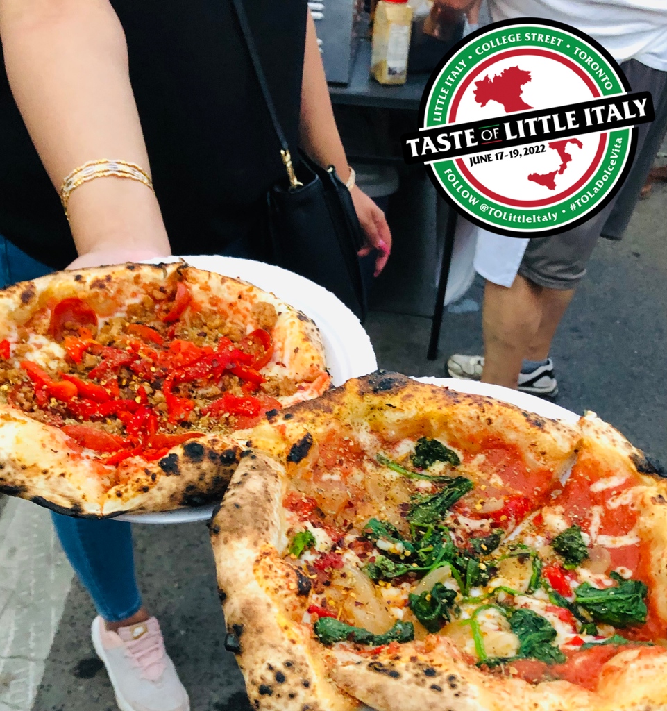 TOLittleItaly's tweet photo. Taste is back! Come to Little Italy for the best food all weekend long!  💚🤍❤️ 🍕⁠

⁠#TasteIsBack #TOLittleItaly #TOLaDolceVita #TasteofLittleItaly2022 #TorontosLittleItaly #TorontoStreetEvents https://t.co/AB4h7O2gKz