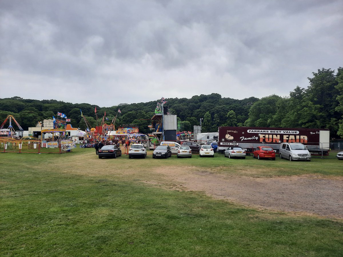 There's a Funfair waiting for us at the end of #DrumNBassOnABike in Endcliffe Park, it looks like it should be a fun day for us.
#Sheffield #SheffieldIsSuper #SheffieldEvents