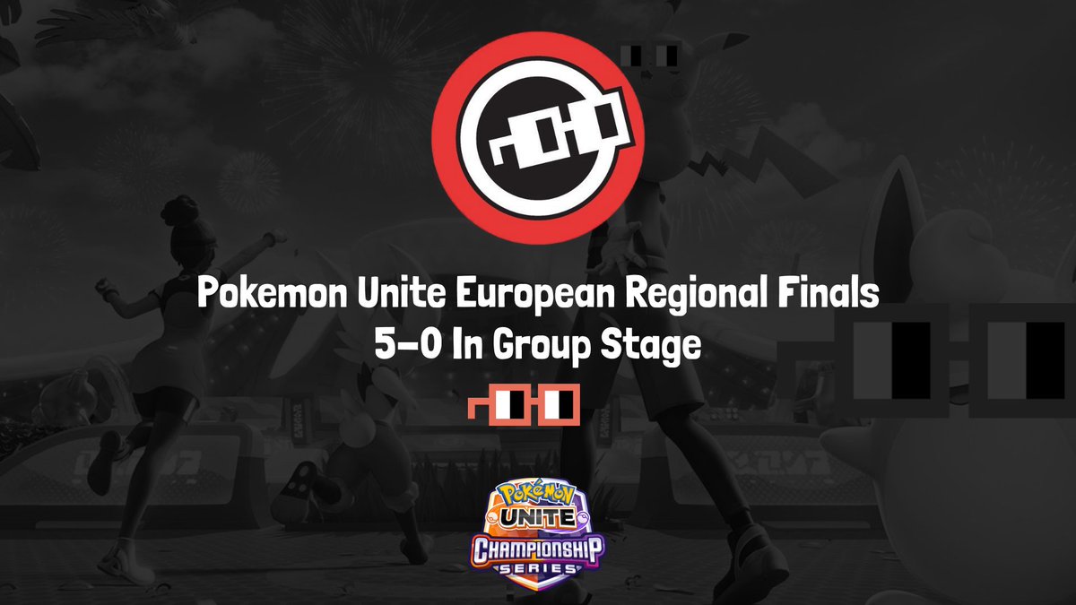 The cleanest start possible for Nouns Pokémon Unite
5-0 in the group stage of the European Regionals, stay tuned for playoffs

Let's go to London ⌐◨-◨
<a href="/ADESuUnite/">ADESu</a> 
@Gatlue 
<a href="/Cepriii/">S7ark10</a> 
<a href="/BruvHD/">Bruv</a> 
@redmaw_ 

Bracket: battlefy.com/pok%C3%A9mon-u…