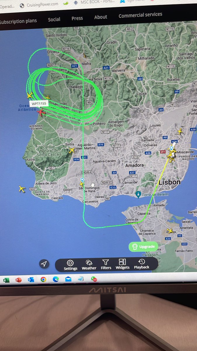Vuelo Lisboa - Varadero, WPT1155, gastando combustible para aterrizaje de emergencia 🚀