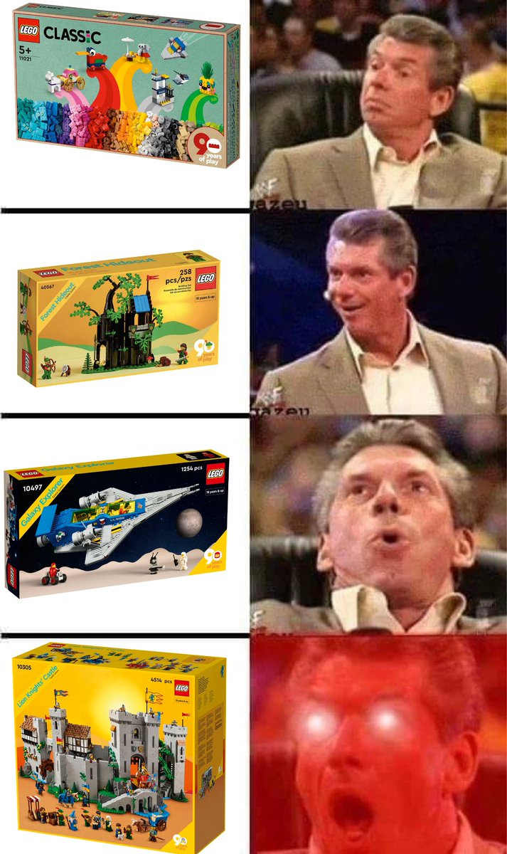 Jack_Frodo's tweet image. absolutely LOVING these 90th anniversary Lego sets!!! #lego90years #legocon #LEGOCon2022