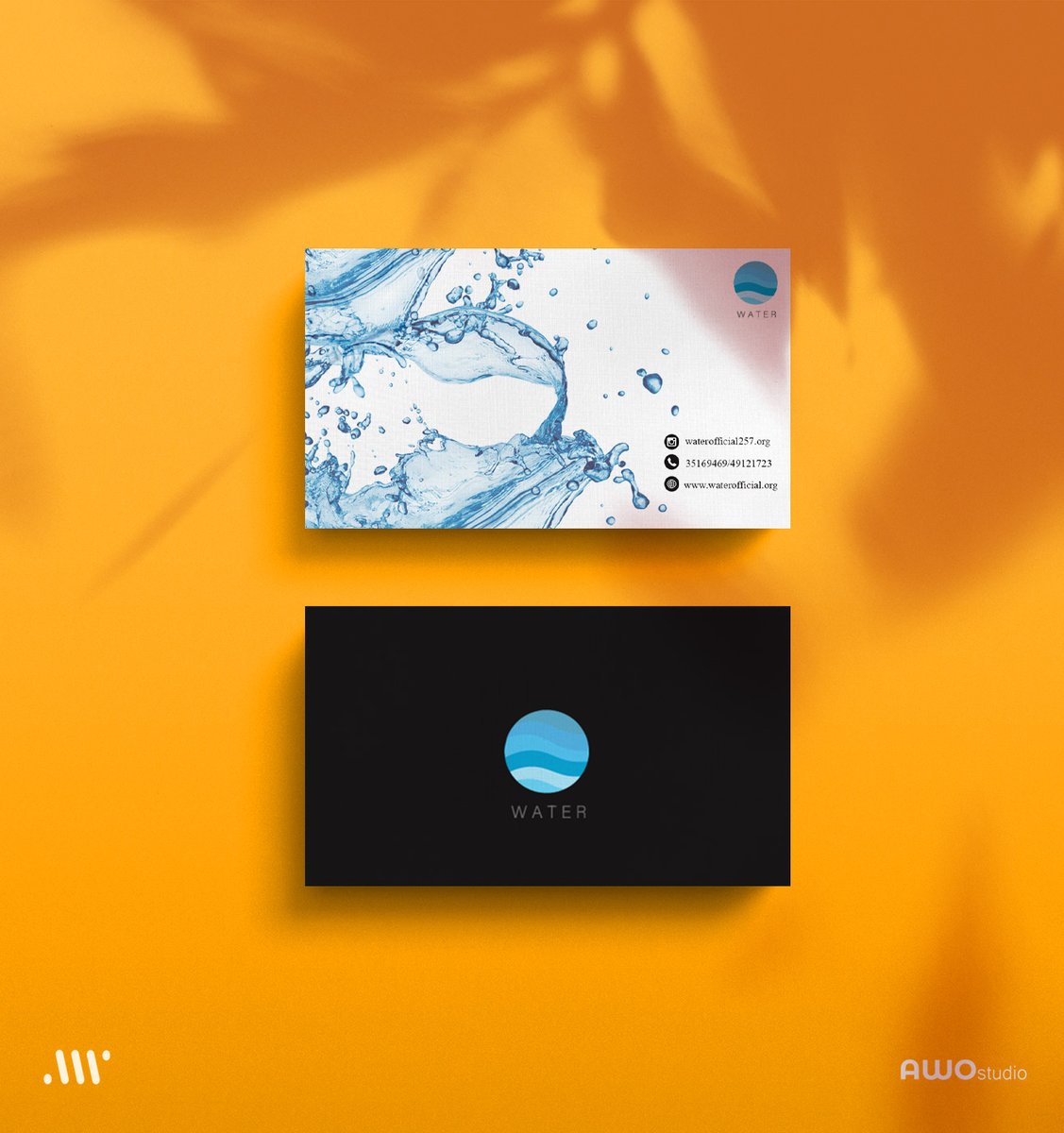 Custom business card concept made for our client designed by : <a href="/awostudio/">AWO Studio</a>.h