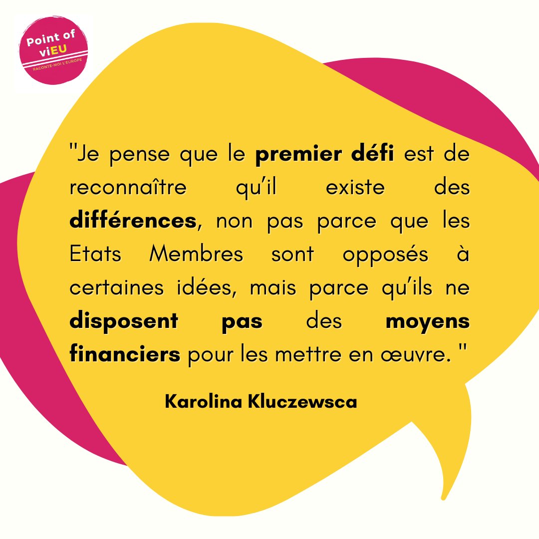 🇪🇺 Le rôle de l’UE dans la lutte contre les inégalités 

❓ Comment prendre en considération les contextes nationaux dans la lutte contre les inégalités à l’échelle européenne ? 

👉 Retrouvez la deuxième vidéo 
de PointofviEU 2 sur le site d'EuroCité : eurocite.eu/.../point-of-v…