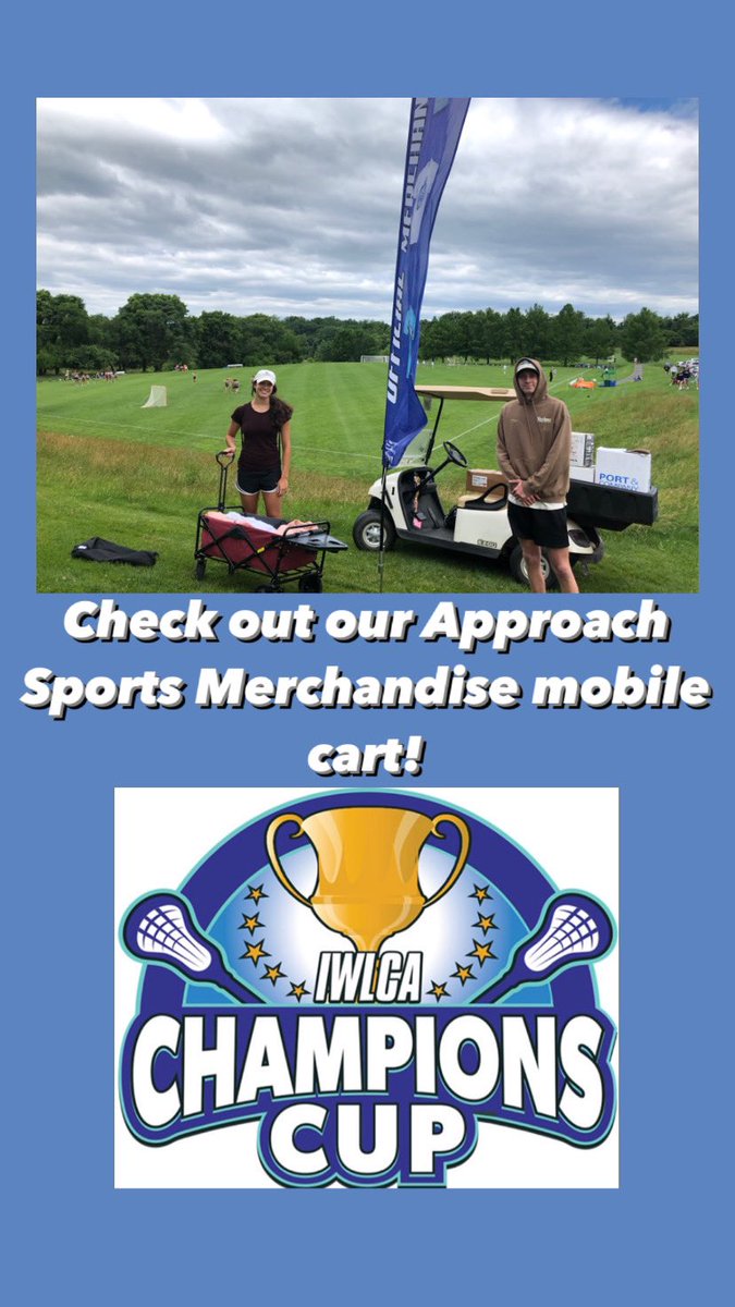 check out the approach sports merchandise mobile cart! Currently located near fields 14-15 at the Maryland Soccer Plex.  Keep an eye out because we are “mobile”!!