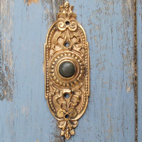 And doorbells too!

You would remember the one on the left. It adds charm &amp; character to its loc