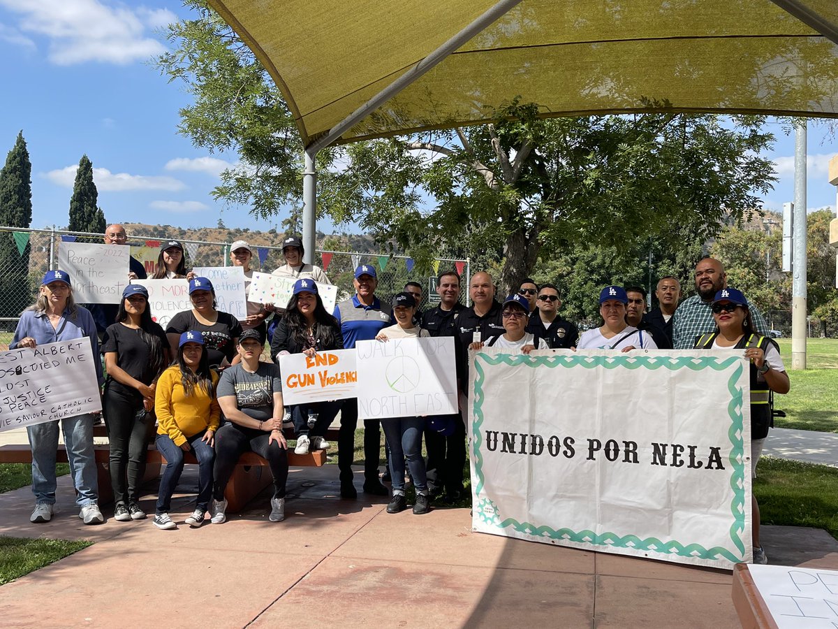Join us along with El Centro De Pueblo, NELA, and the Cypress Park community today in Marching for Peace. We are beginning a walk from Cypress Park Rec Center ending at the Rio de Los Angeles Park where there will be food & refreshments. #lapdhq #lapdmikeoreb