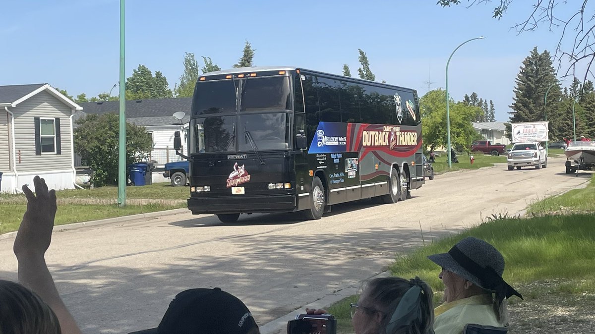 Taking part in Carrot River’s Family Day Parade!!!