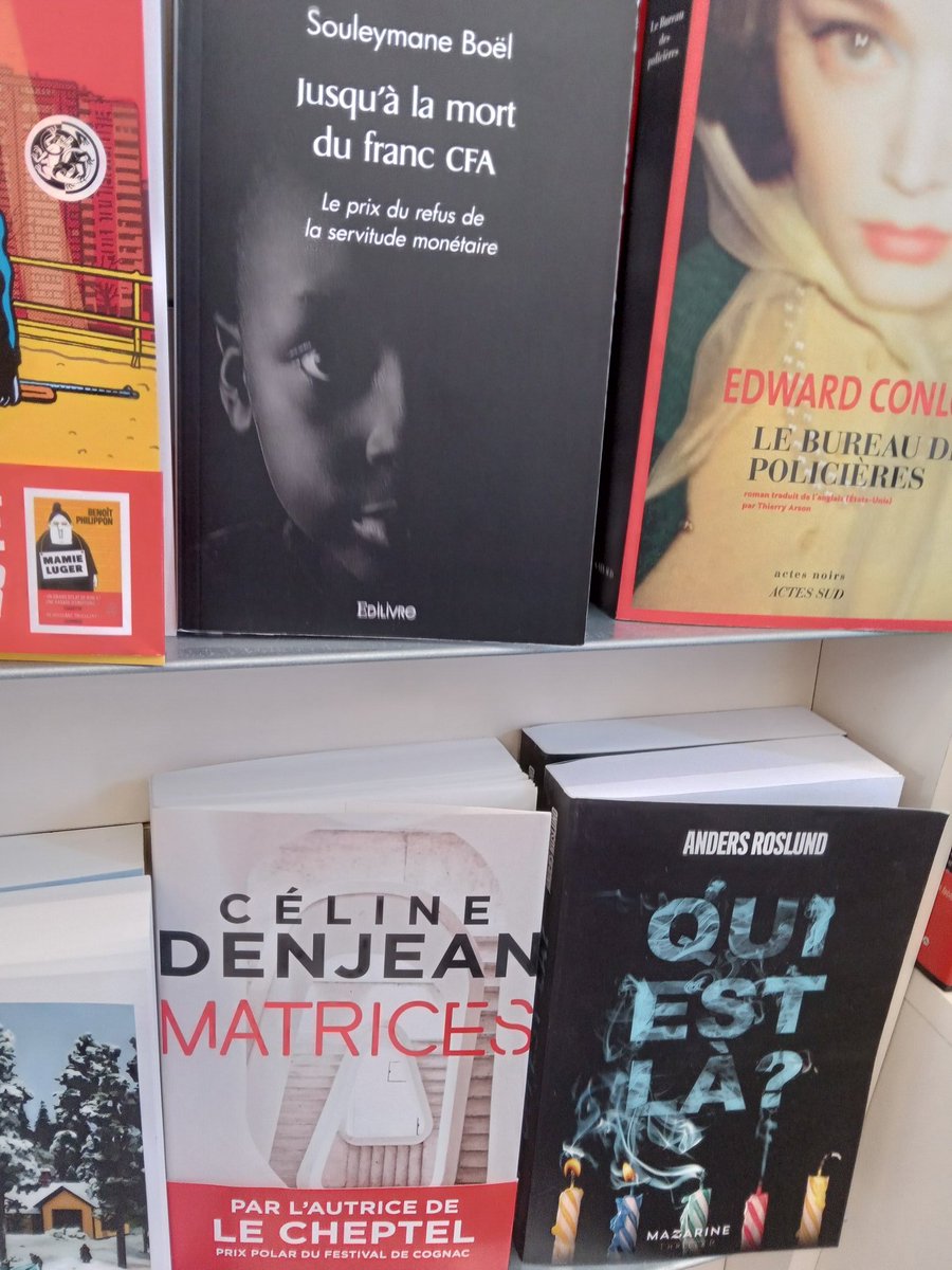 BoelSouleymane1's tweet photo. Jusqu'â la mort du Franc cfa un thriller psychologique pour denoncer le systeme de servitude monetaire ecrit par @Souleymaneboel2
#tchad #niger #BurkinaFaso #dakar #dkr #francfa #cameroun #afrique #conakry #comores #douala #kinshassa #Afrique #livre https://t.co/FjFejFmrRc